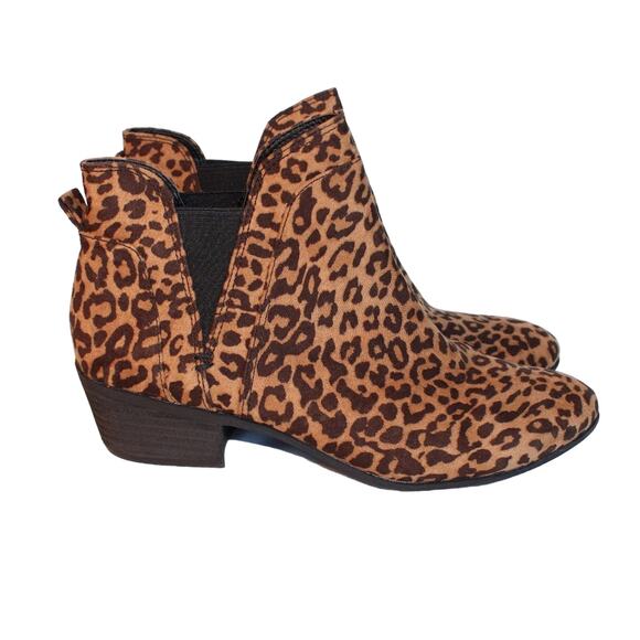 Circus by Sam Edelman Leopard Ankle Boots Size 7.5 - Picture 1 of 5